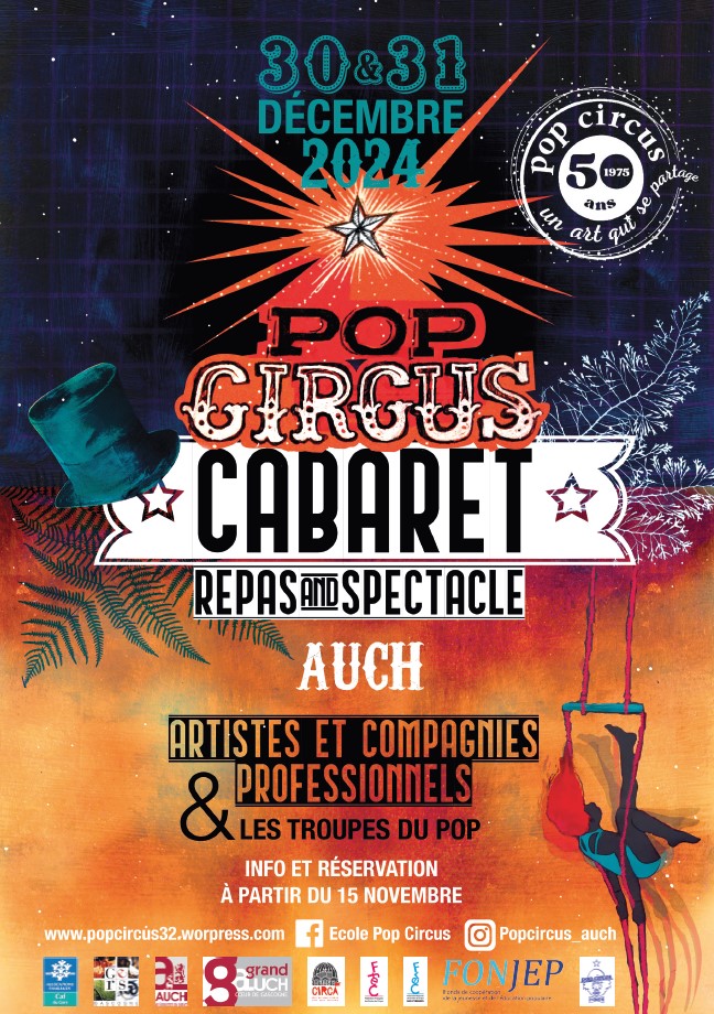 POP CIRCUS CABARET, REPAS AND SPECTACLE