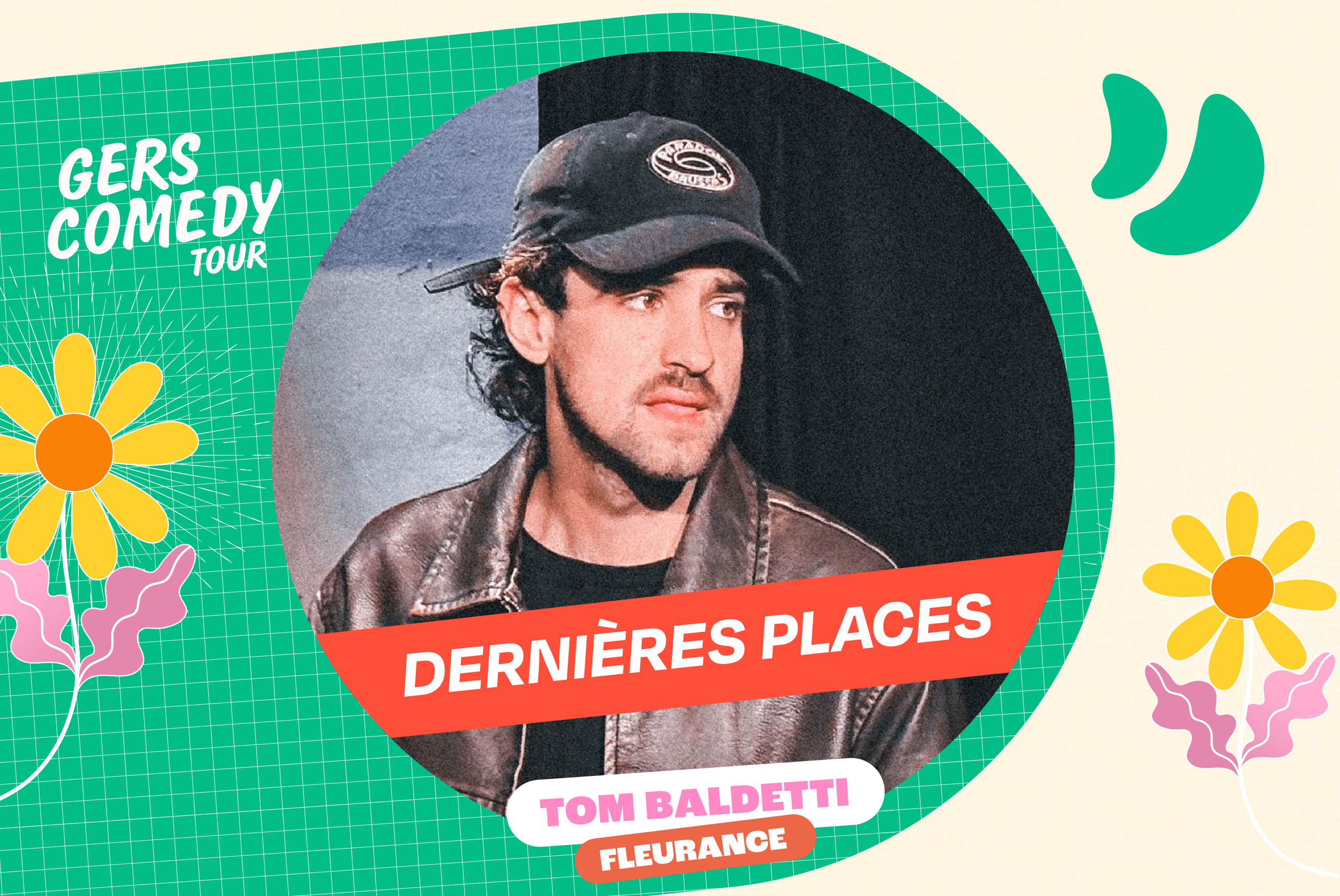 GERS COMEDY TOUR : TOM BALDETTI À FLEURANCE